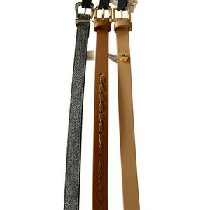 Steve Madden Womens Belt Set Of 3 Size Large